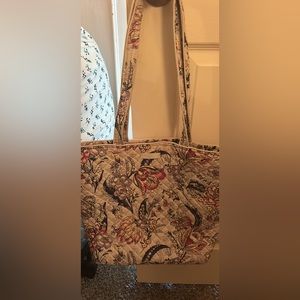 Vera Bradley tote with matching wallet